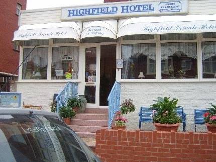 The Highfield Private Hotel reception